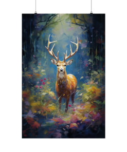 Impressionist Style Deer