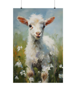Impressionist Style Goat