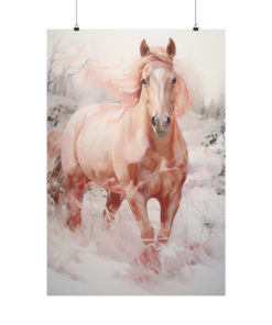 Brown Horse Watercolor