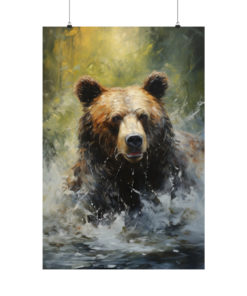 Impressionist Style Bear