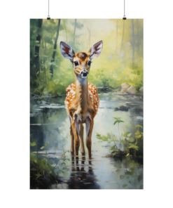 Impressionist Style Fawn