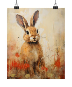Impressionist Style Rabbit