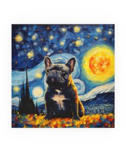 French Bulldog Starry Night