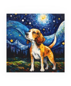 Beagle Starry Night