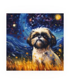 Shih Tzu Starry Night