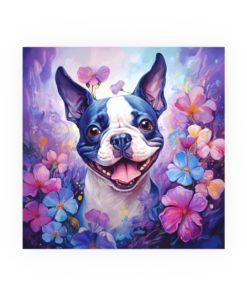 Boston Terrier Bark & Bloom