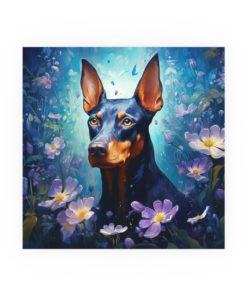 Doberman Pinscher Bark & Bloom