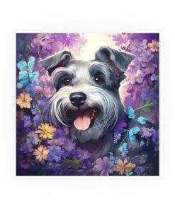 Miniature Schnauzer Bark & Bloom