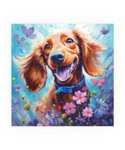 Brown Dachshund Bark & Bloom